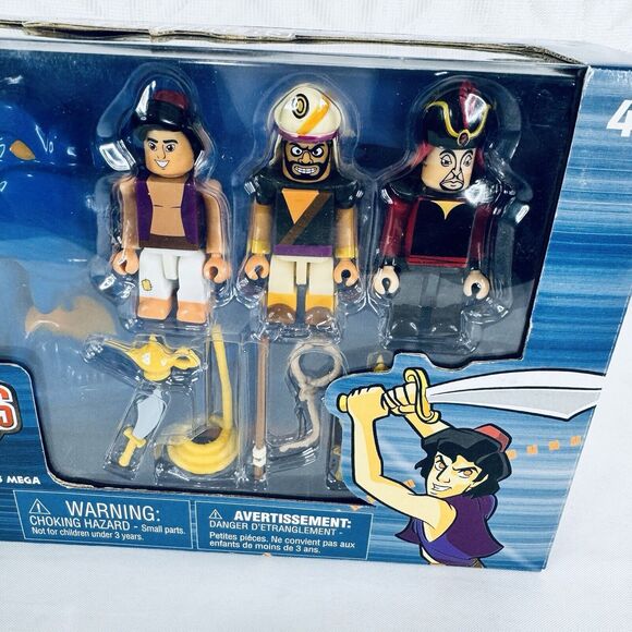 Disney Adventurers Aladdin Mega Minis Action Pack Set Store Jafar Rasoul - Picture 5 of 8
